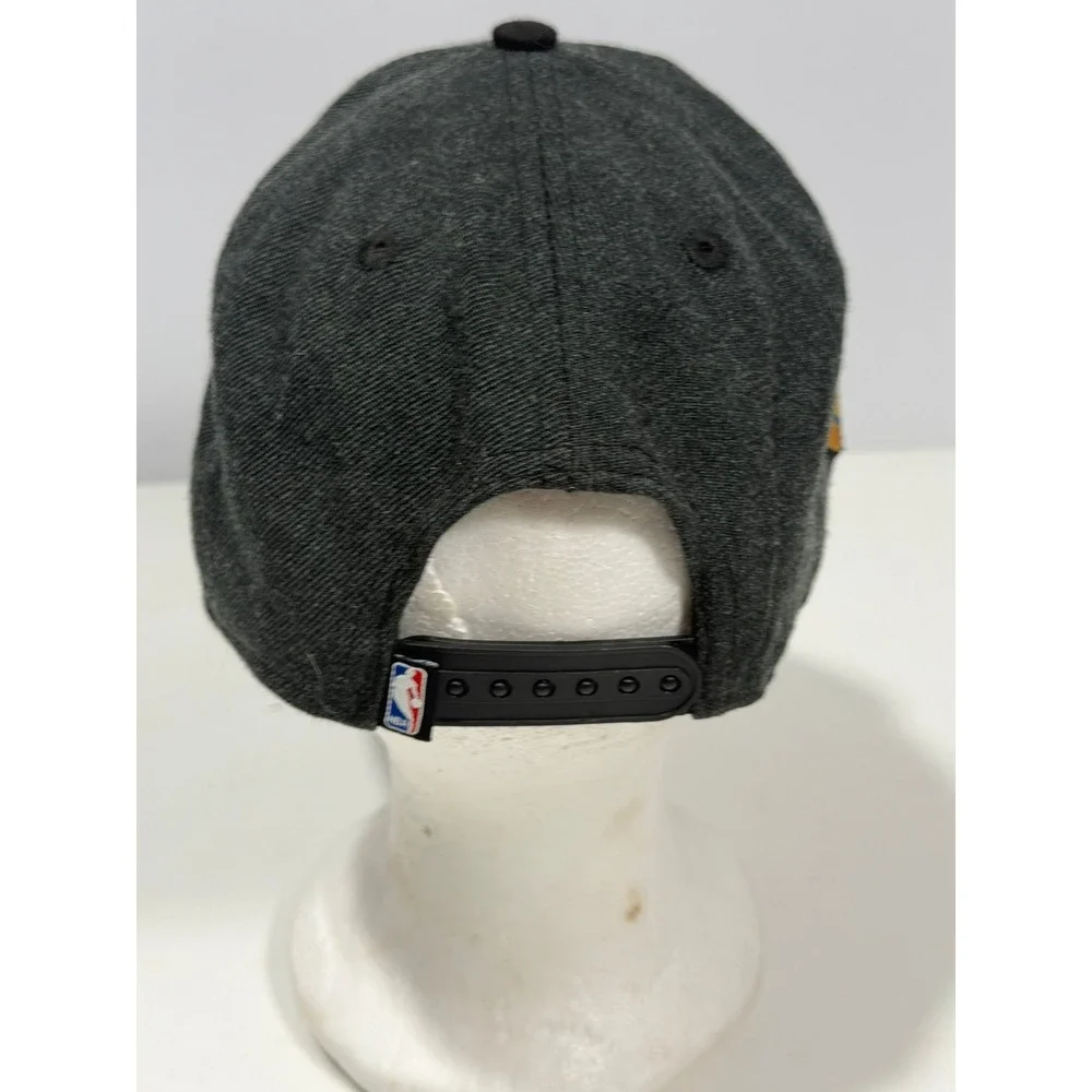 New Era 9FORTY Golden State Warriors NBA‎ Finals Snapback Hat Grey Black Cap